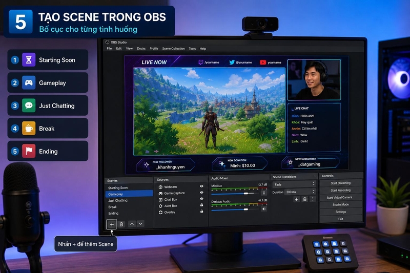 cách stream game lên youtube hình 7