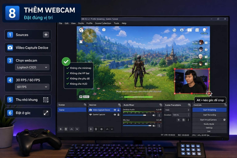 cách stream game lên youtube hình 10