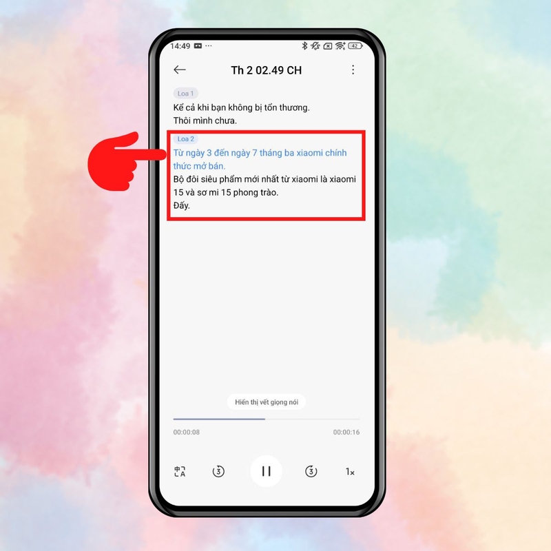 Cách sử dụng Xiaomi AI Voice Recognition (ảnh 3)