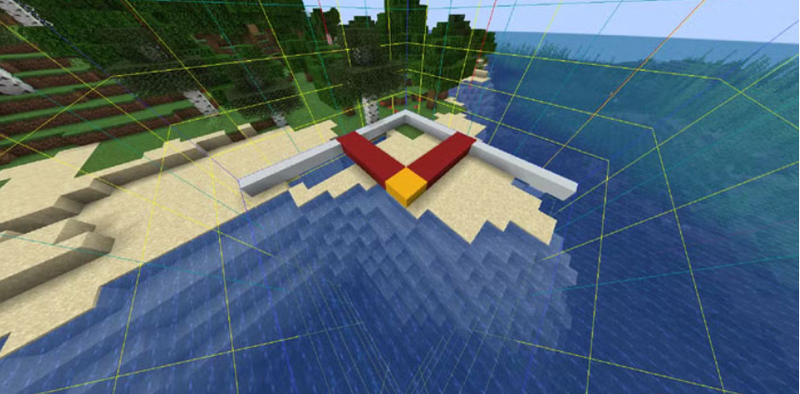 cach tim khi bau minecraft bang duong vien chunk