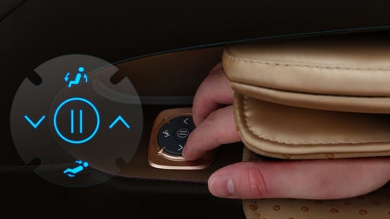 C&aacute;ch sử dụng bảng điều khiển ghế massage 3