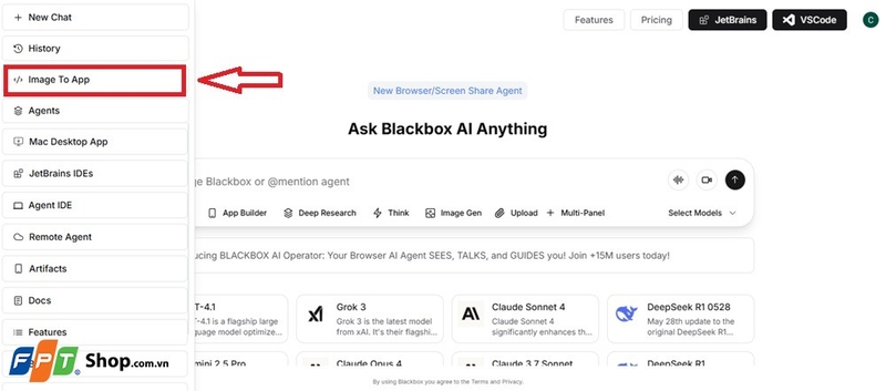 cách sử dụng Blackbox AI 5