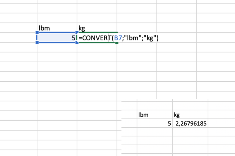 cách sử dụng hàm CONVERT trên Excel (4)