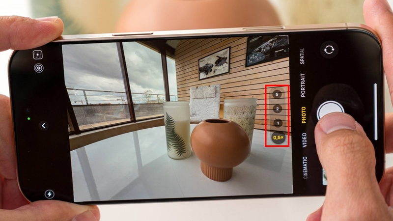 Các mức zoom trên màn hình