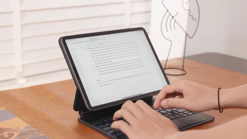 Cách sử dụng Magic Keyboard với iPad hình 2
