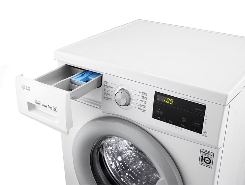 cách sử dụng máy giặt LG Inverter Direct Drive 9kg - 2