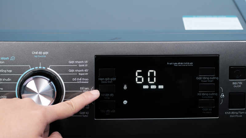 cách sử dụng máy giặt Casper 6