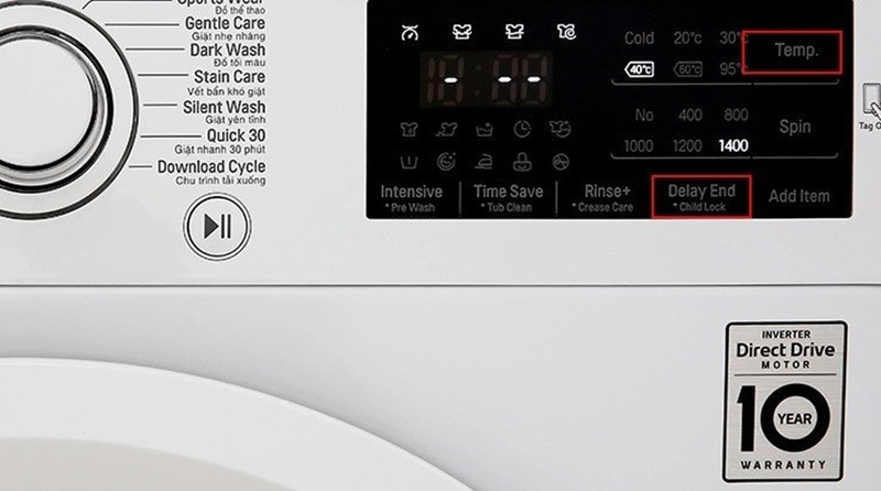 cách sử dụng máy giặt lg cửa ngang 6