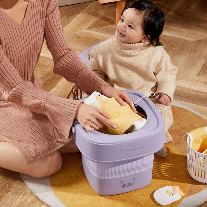 cách sử dụng máy giặt mini 3