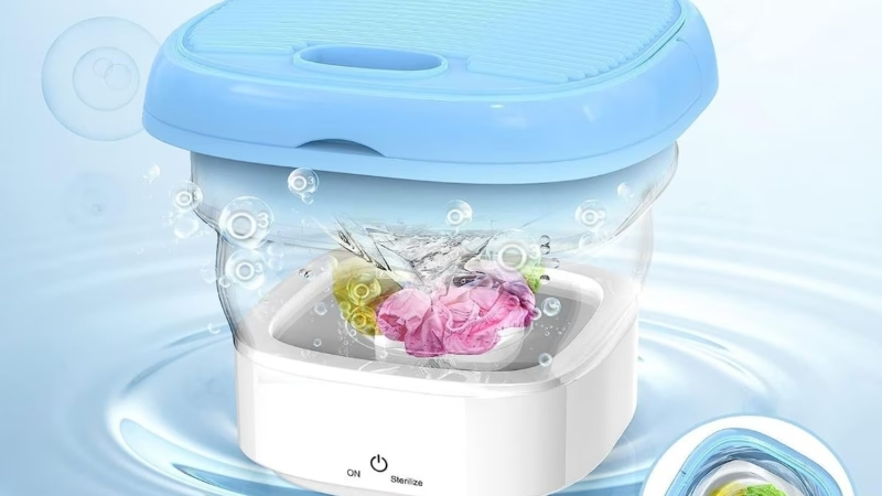 cách sử dụng máy giặt mini 4