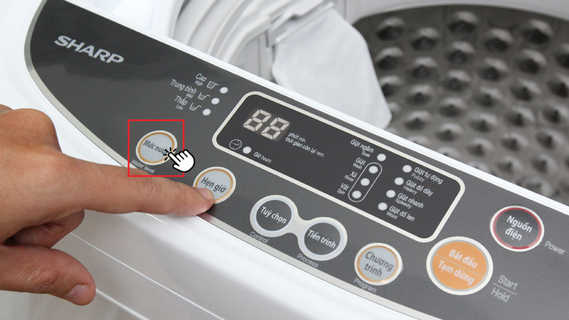 cách sử dụng máy giặt Sharp 5