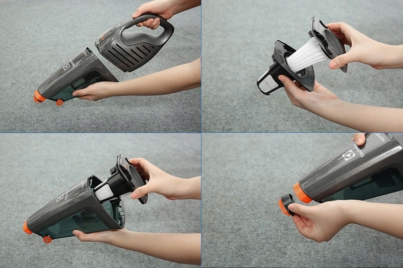 cách sử dụng máy hút bụi mini ảnh 2
