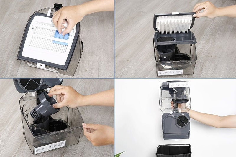 C&aacute;ch sử dụng m&aacute;y h&uacute;t bụi Panasonic 2