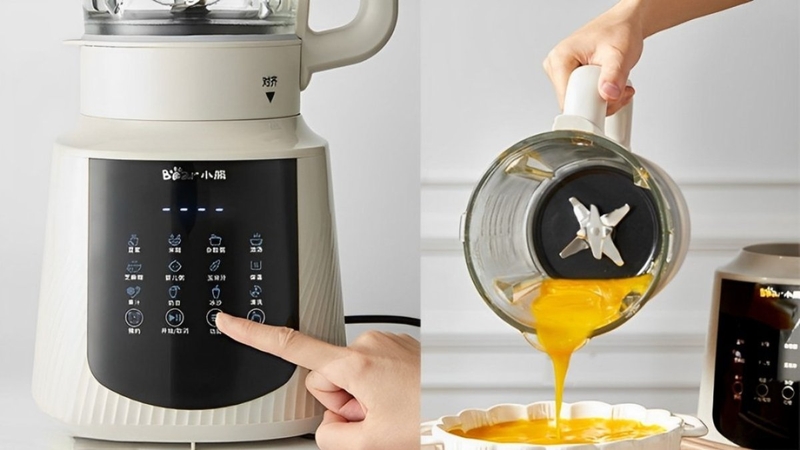 Cách sử dụng máy làm sữa hạt Bear -  ảnh 3