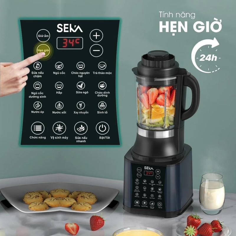 Cách sử dụng máy làm sữa hạt Seka - ảnh 4
