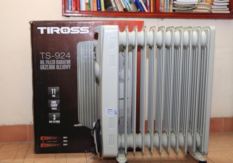 Cách sử dụng máy sưởi dầu Tiross 7