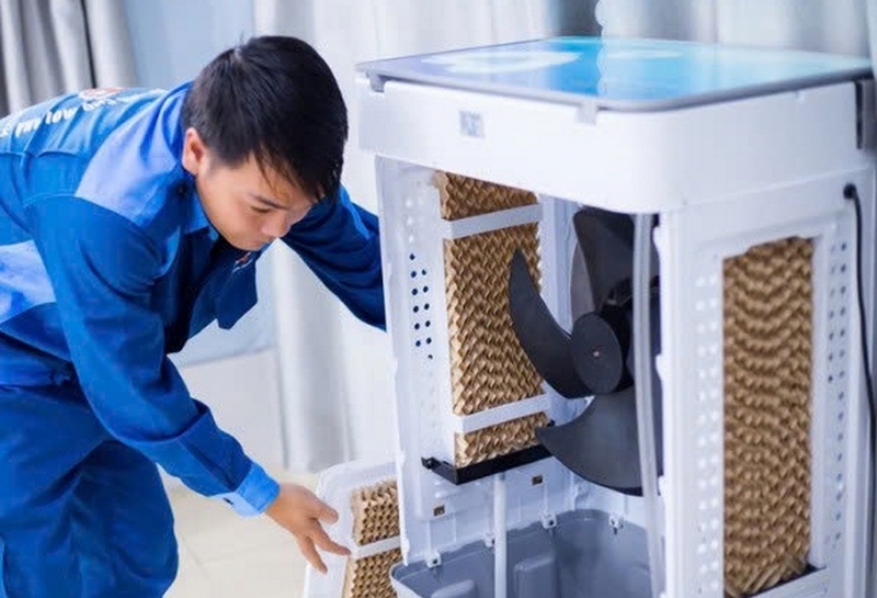 Cách sử dụng quạt hơi nước bền lâu ảnh 1