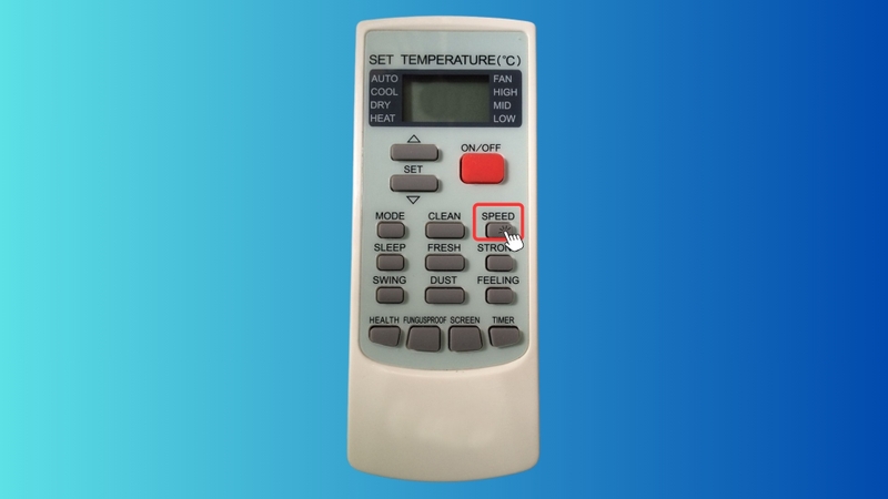 Cài đặt tốc độ quạt