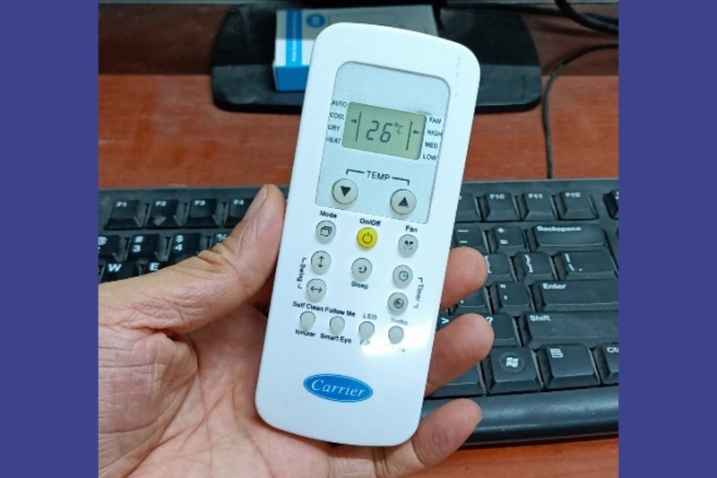 cách sử dụng remote máy lạnh carrier 1