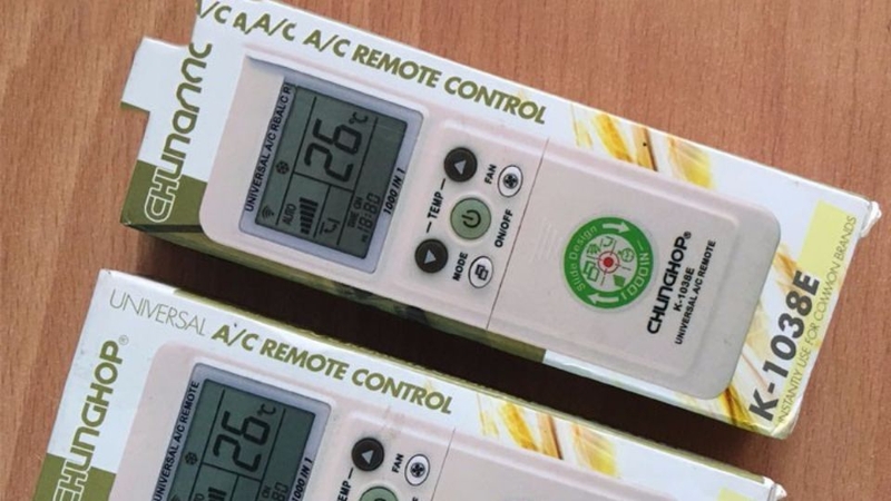 Cách sử dụng remote máy lạnh Chunghop chi tiết