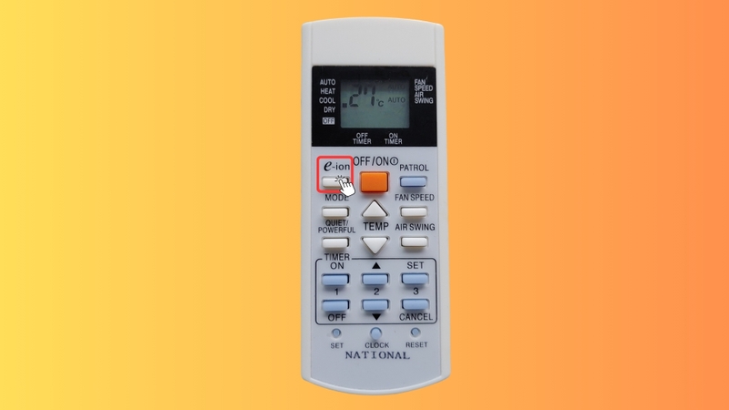 Bật chế độ Ion