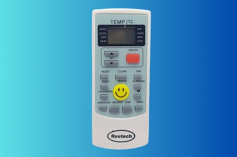 c&aacute;ch sử dụng remote m&aacute;y lạnh Reetech h&igrave;nh 3