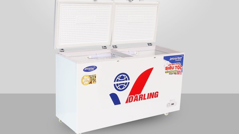 cách sử dụng tủ đông Darling 1