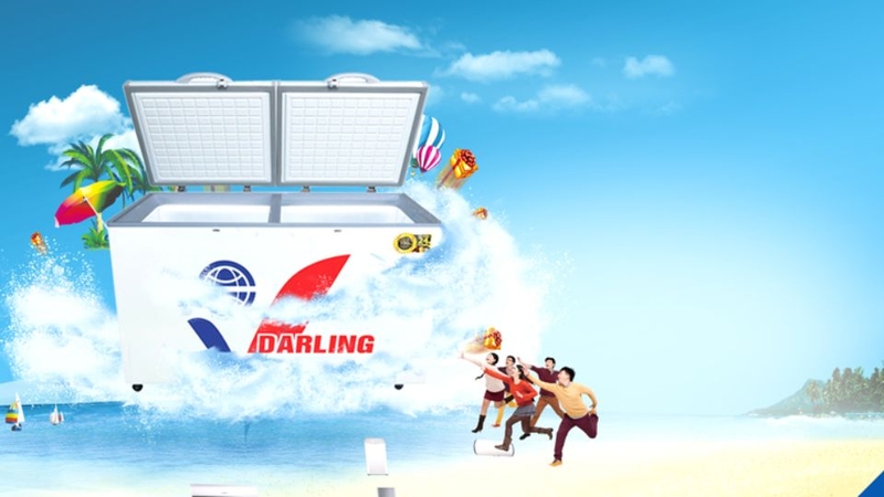 cách sử dụng tủ đông Darling 5