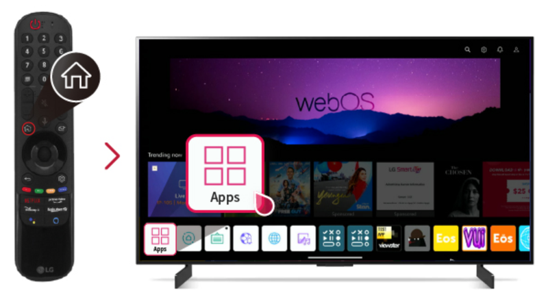 c&aacute;ch sử dụng Youtube tr&ecirc;n Smart tivi LG - H&igrave;nh 7