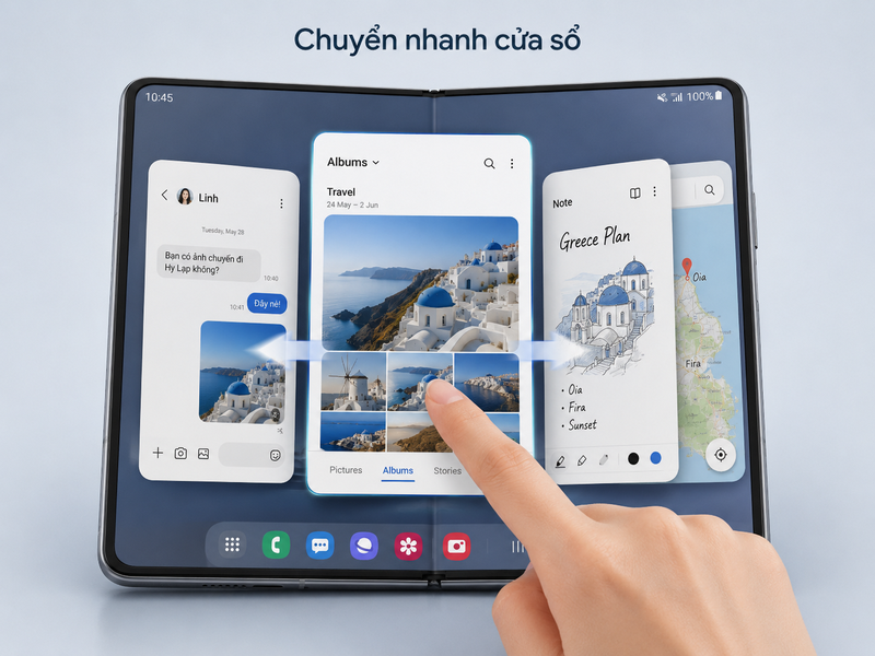 Cách sử dụng Z Fold 8 Ultra 4