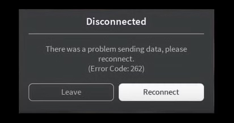 cách sửa lỗi 262 trên Roblox 1