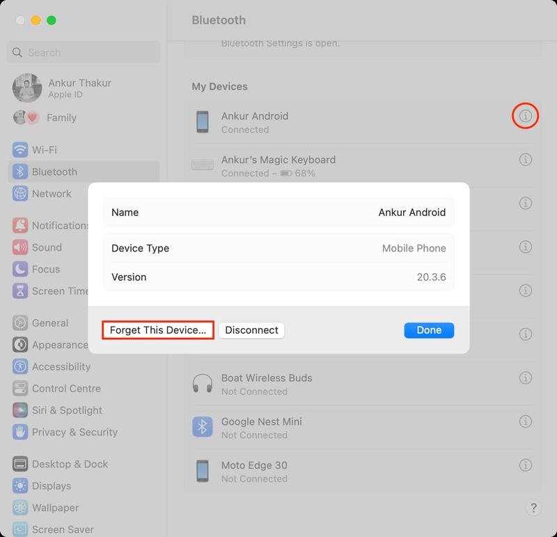 cách sửa lỗi Bluetooth Not Available trên Mac 6