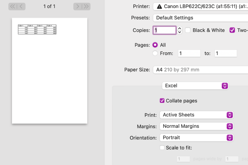 Cách sửa lỗi mất khung in trong Excel (3)
