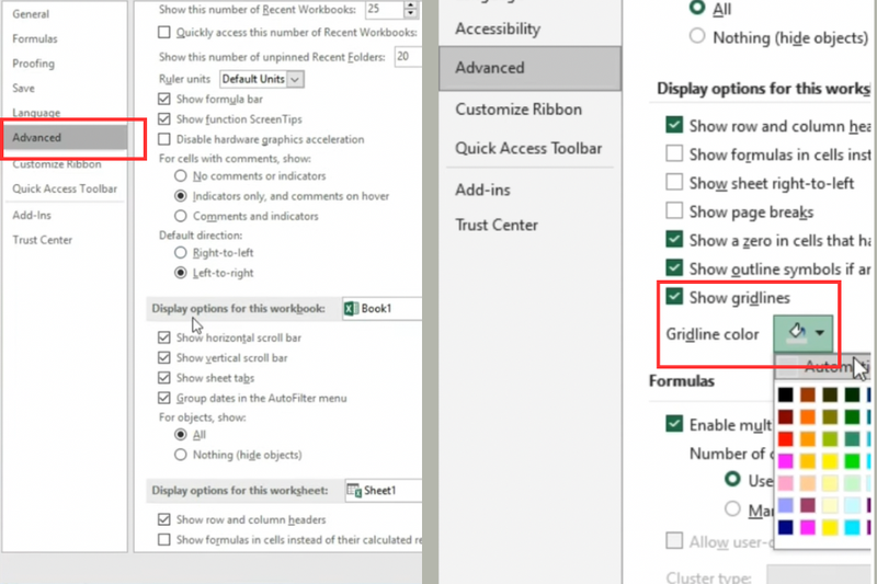Cách sửa lỗi mất khung in trong Excel (7)