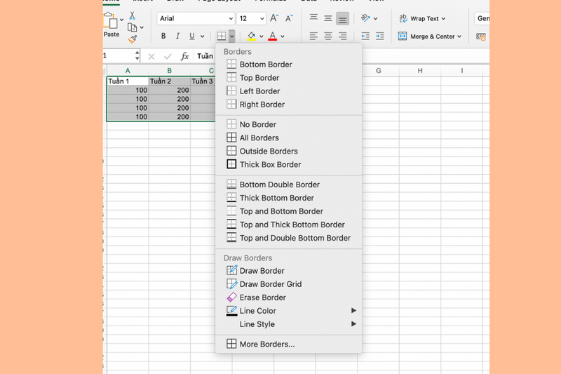 Cách sửa lỗi mất khung in trong Excel (8)