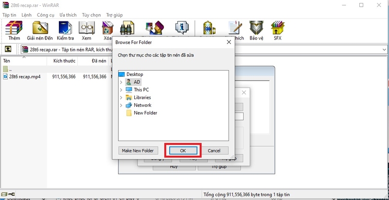 Cách sửa lỗi WinRAR Diagnostic Messages 3