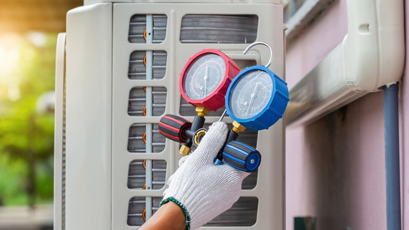 sửa máy lạnh chạy không ngắt 3