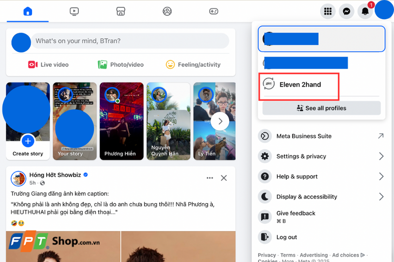 Cách sửa URL fanpage Facebook (1)