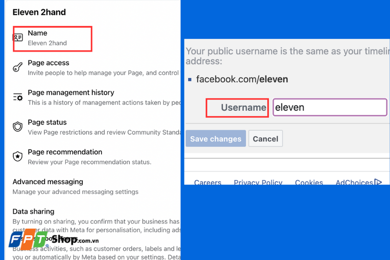 Cách sửa URL fanpage Facebook (3)