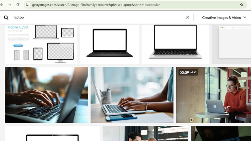cách tải ảnh bằng Getty Images (hình 3)