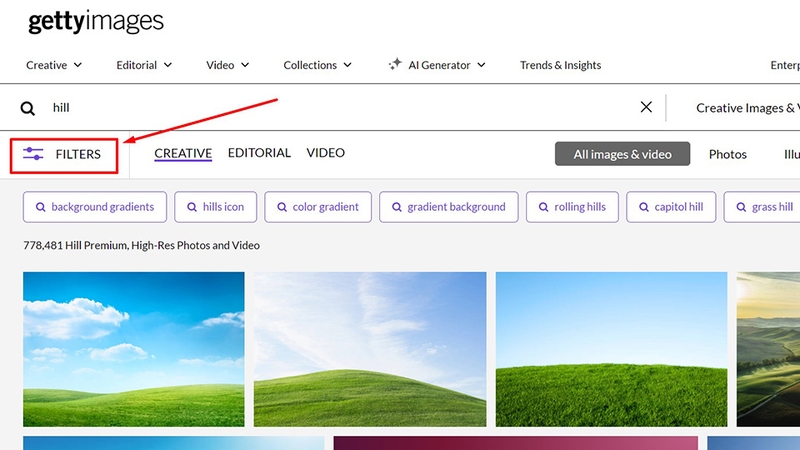 cách tải ảnh bằng Getty Images (hình 4)