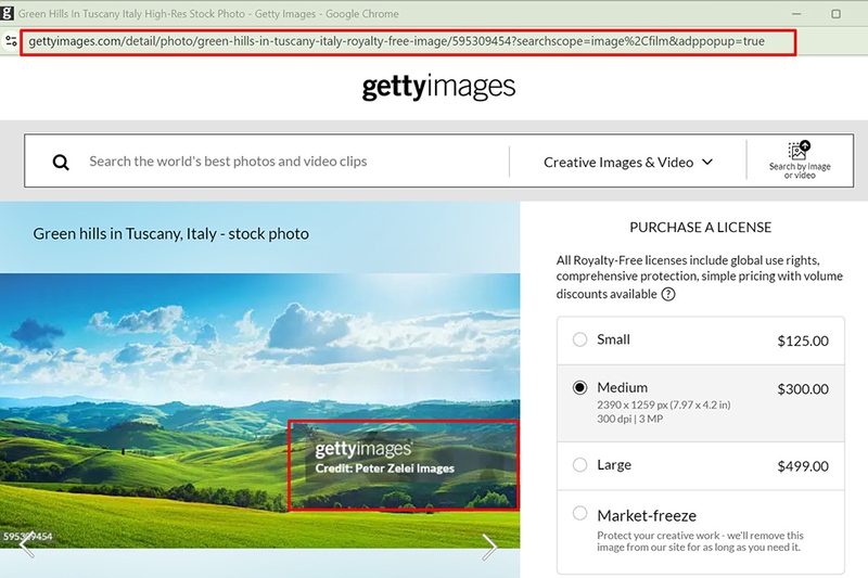 cách tải ảnh bằng Getty Images (hình 6)