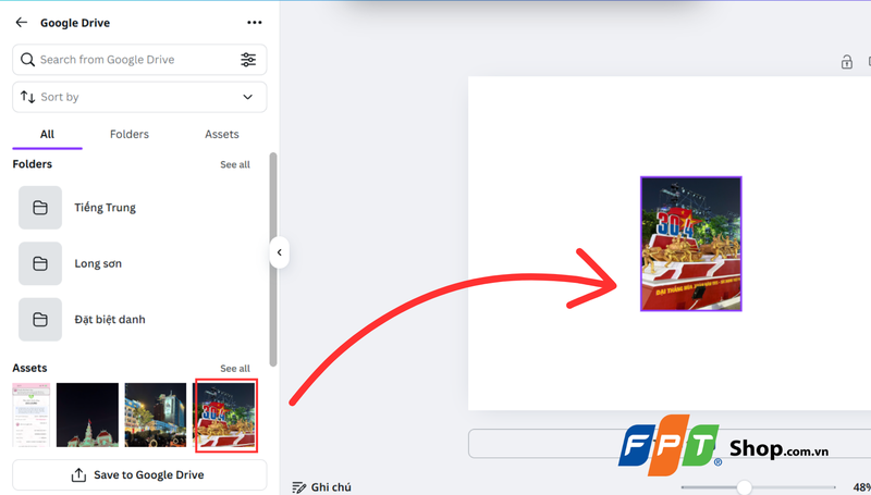 Cách tải ảnh lên Canva từ các dịch vụ đám mây 5