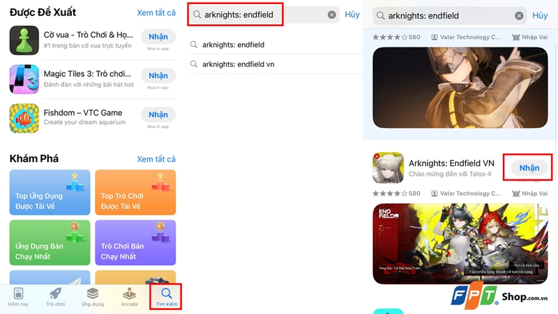 Các bước tải Arknights: Endfield trên điện thoại