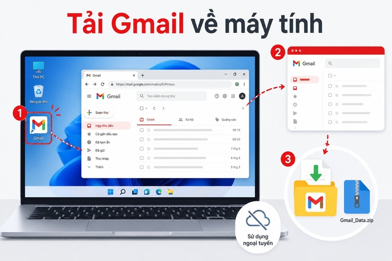 cách tải Gmail về máy tính ảnh 1