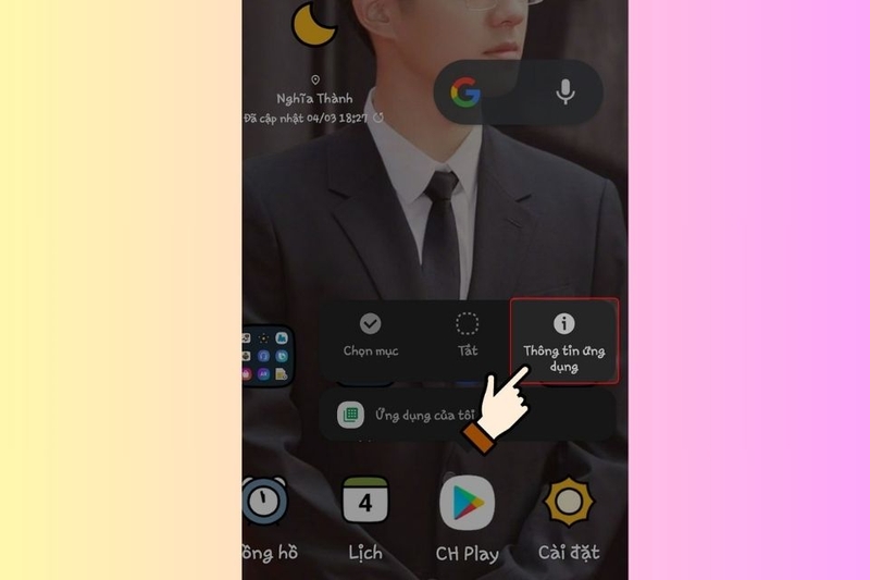 Xóa bộ nhớ cache và dữ liệu của Google Play Store