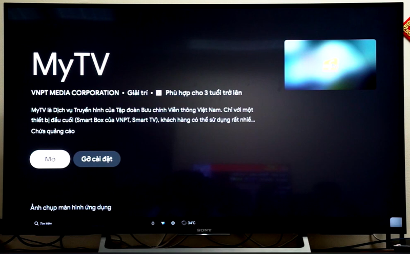 cách tải và cài đặt MyTV trên tivi Sony - 7