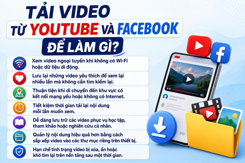 Cách tải video từ Youtube và Facebook - hình 1