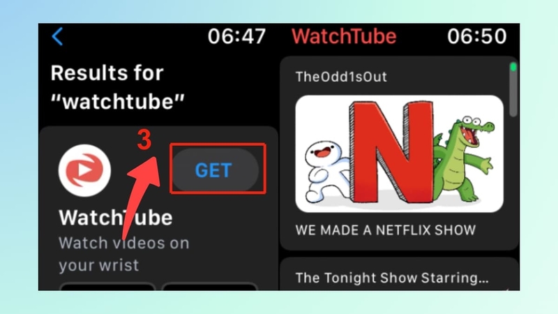 cách tải YouTube cho Apple Watch 4