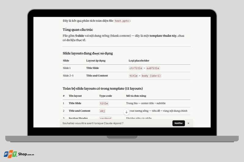 Cách tạo PowerPoint bằng Claude AI (ảnh 7)